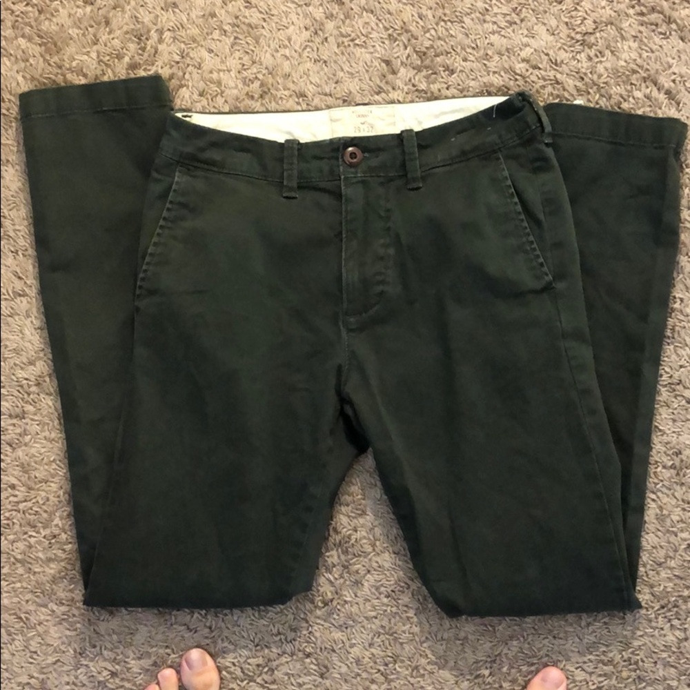 Green American Eagle Chinos